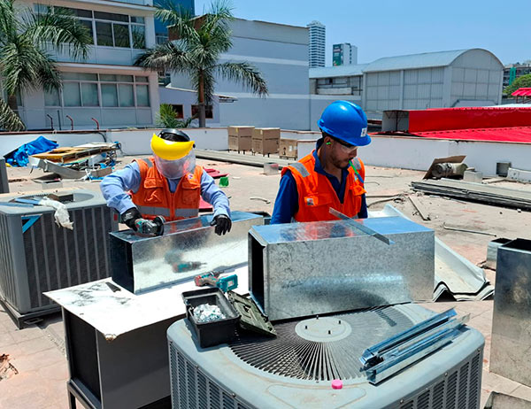 sistema de energía e infraestructura